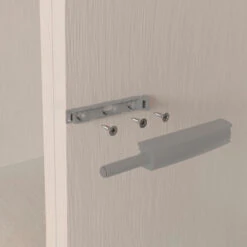 Emuca - Lot De 10 Ferme-portes Push Lite à Visser Sur L'armoire 80mm Plastique Gris - 1900421 -Kobleo 10 ferme portes push lite a visser 80mm plastique gris 1900421 emuca 5