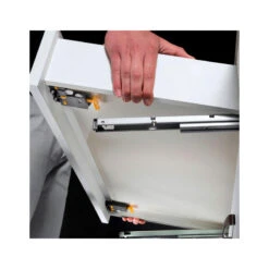 10 Paires De Coulisses Emuca Silver Profondeur 290mm Acier Zingué -Kobleo 10 paires de coulisses emuca silver profondeur 290mm acier zingue 4