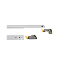 Kobleo -Kobleo 10 paires de coulisses emuca silver profondeur 540mm acier zingue 1