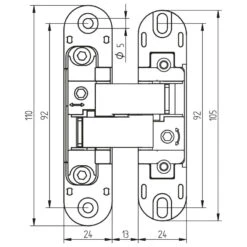 2 Charnières Invisibles Pour Portes Emuca Charge 80kg Zamak Gris 13 2 Charnières Invisibles Pour Portes Emuca Charge 80kg Zamak Gris -Kobleo 2 charnieres invisibles pour portes emuca charge 80kg zamak gris 6