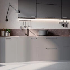 20 Poignées Pour Meuble Emuca Zagreb 236mm Entraxe 224mm Nickel Satiné 9 20 Poignées Pour Meuble Emuca Zagreb 236mm Entraxe 224mm Nickel Satiné -Kobleo 20 poignees pour meuble emuca zagreb 236mm entraxe 224mm nickel satine 4