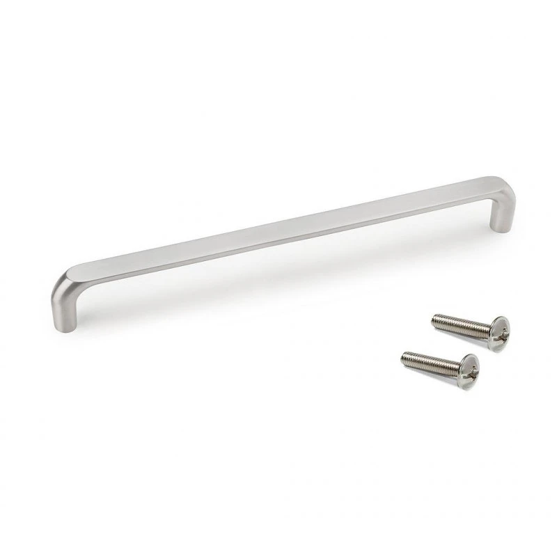 20 Poignées Pour Meuble Emuca Zagreb 236mm Entraxe 224mm Nickel Satiné 1 20 Poignées Pour Meuble Emuca Zagreb 236mm Entraxe 224mm Nickel Satiné