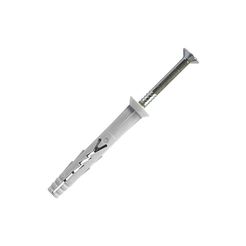 200 Chevilles à Frapper Nylon YZF6040 Tête Fraisée D6x40mm Scell-It 1 200 Chevilles à Frapper Nylon YZF6040 Tête Fraisée D6x40mm Scell-It