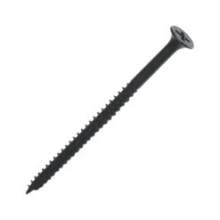 250Vis Plaque Platre Tête Trompette PH2 Diam 42x80mm Acier Phosphaté P