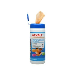 Aexalt 40 Lingettes Nettoyantes Dégraissantes Mains Surfaces Parfum Agrume DU