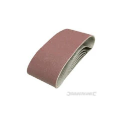 Silverline 5 Bandes Abrasives 100 X 610 Mm Grain 120