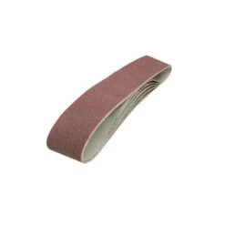 Silverline 5 Bandes Abrasives 100 X 915 Mm Grain 80