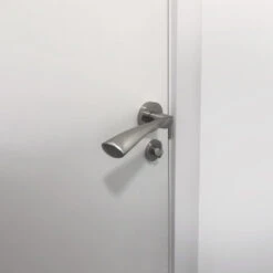 Emuca - Jeu De 5 Kits Rosace De Condamnation D35mm En Zamak Nickel Satiné Pour Porte Intérieur - 1279051 -Kobleo 5 kits rosace de condamnation d35mm zamak nickel satine 1279051 emuca 2