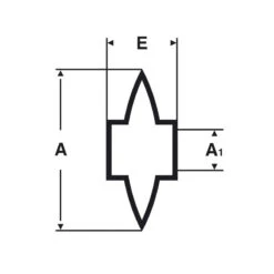 5 Molettes Pour Coupe-tube Acier 32 X 9 X 19 Mm