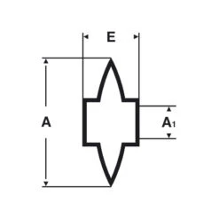 5 Molettes Pour Coupe-tube Plastique Matériaux Composites 22 X 477 X 3