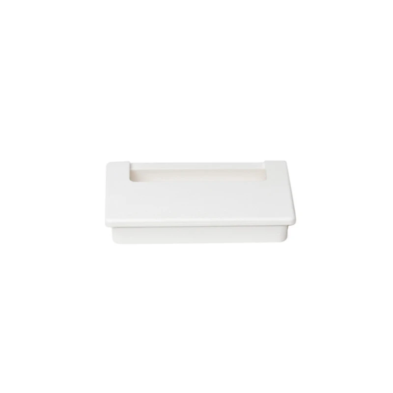 Emuca - Lot De 5 Passe-câbles Pour Table Plasquare 1 Plastique Blanc - 3920015 4 Emuca - Lot De 5 Passe-câbles Pour Table Plasquare 1 Plastique Blanc - 3920015 – Image 4