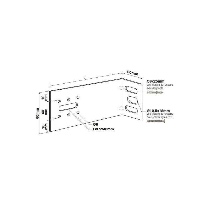 75 Équerres De Bardage EKER120 L120mm Scell-It 4 75 Équerres De Bardage EKER120 L120mm Scell-It – Image 4