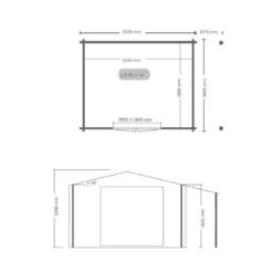 Abri Avec Bûcher Madriers Massif épaisseur 28 Mm Surface 1338 M2 VD333 8 Abri Avec Bûcher Madriers Massif épaisseur 28 Mm Surface 1338 M2 VD333 -Kobleo abri avec bucher madriers massif epaisseur 28mm surface 1338m2 vd333 habrita foresta 3