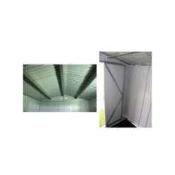 Abri De Jardin DUAE86PR Anthracite En Métal Titan 8x6 4,75m2 Duramax -Kobleo abri de jardin duramax 8x6 duae86pr 4 76 m2 en metal anthracite 2