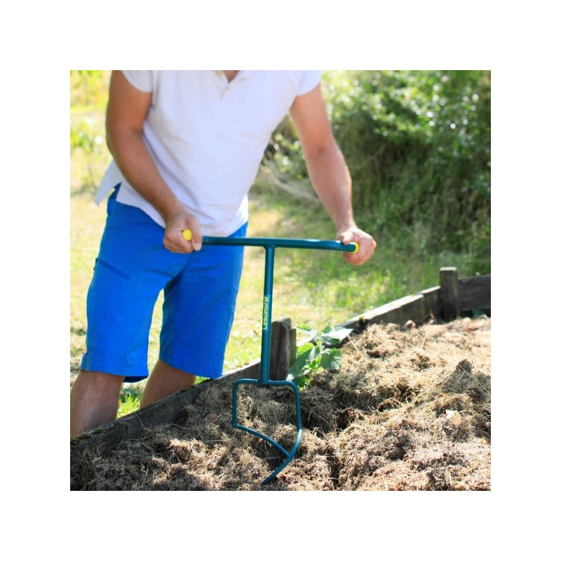 Aérocompost NaturOvert 72cm Dents Profilées 320060 LEBORGNE 3 Aérocompost NaturOvert 72cm Dents Profilées 320060 LEBORGNE – Image 3