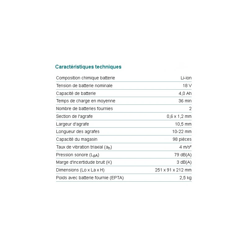 Makita Agrafeuse 18 V Li-Ion 2x 4 Ah (Longueur Des Agrafes10-22 Mm)- DST221RM 2 Makita Agrafeuse 18 V Li-Ion 2x 4 Ah (Longueur Des Agrafes10-22 Mm)- DST221RM – Image 2
