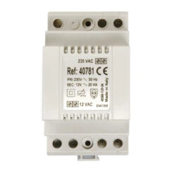 Alimentation 230 Vac / 12 Vac 1,5 A 40781