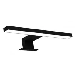 ALLIBERT Applique LED Miroir Salle De Bain 4,8 W 380 Lm Noir Mat RIGEL