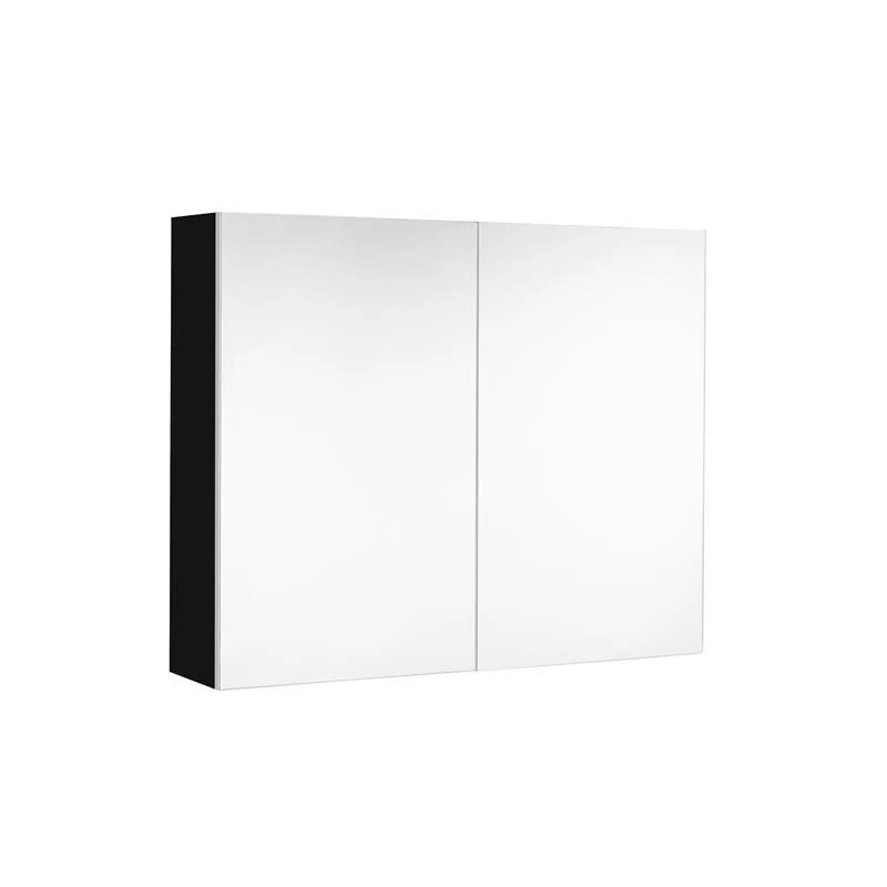 ALLIBERT Armoire De Toilette 80 Cm 2 Portes Miroir 2 étagères Noir Ultra Mat Mi 1 ALLIBERT Armoire De Toilette 80 Cm 2 Portes Miroir 2 étagères Noir Ultra Mat Mi