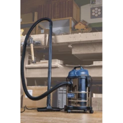 Scheppach Aspirateur Eau Et Poussière 1200 W 18 KPa Cuve 15 L ASP15-ES 5 Scheppach Aspirateur Eau Et Poussière 1200 W 18 KPa Cuve 15 L ASP15-ES -Kobleo aspirateur eau et poussiere 1200 w 18 kpa cuve 15 l asp15 es 2