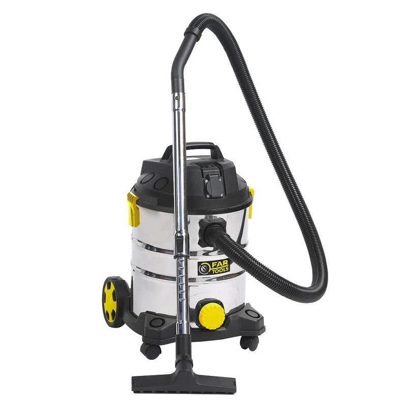 Aspirateur Eau Et Poussières 25 L 1400 W 18 Kpa Avec Accessoires NET-U 1 Aspirateur Eau Et Poussières 25 L 1400 W 18 Kpa Avec Accessoires NET-U