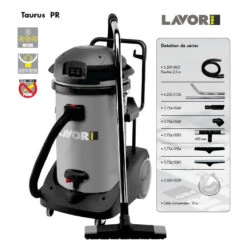 Aspirateur Eau Et Poussières 3600W 78L 162l/s TAURUS PR