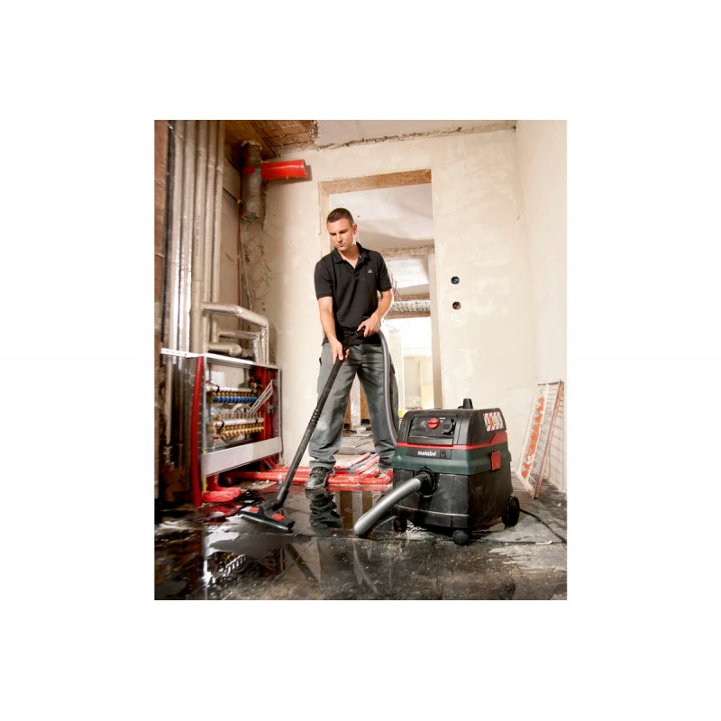 Aspirateur Eau Et Poussières ASR 25 L SC 1400W 248mbar 25L Metabo 2 Aspirateur Eau Et Poussières ASR 25 L SC 1400W 248mbar 25L Metabo – Image 2