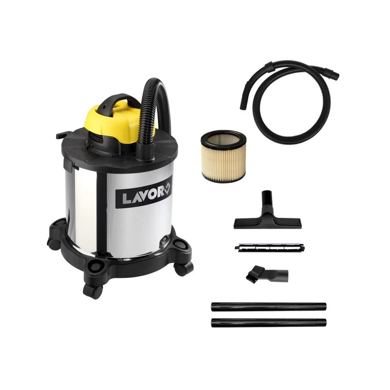 Aspirateur Eau Et Poussières DVC 20 XT 1200W 20L Lavor 1 Aspirateur Eau Et Poussières DVC 20 XT 1200W 20L Lavor