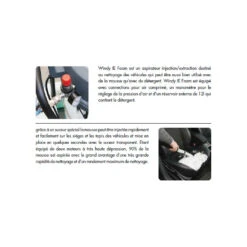 Aspirateur Injecteur-extracteur 2400W Max. 130l/s WINDY IE FOAM -Kobleo aspirateur injecteur extracteur 2400w max 130l s windy ie foam 2