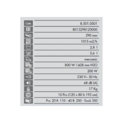 Autolaveuse Compacte 800W 1015m2/h 290mm Sprinter Lavor -Kobleo autolaveuse compacte 800w 1015m2 h 290mm sprinter lavor 2