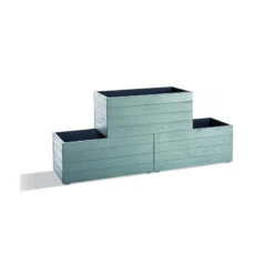 Bac à Fleurs En Bois Modulable Et Personnalisable 92L ESSENCIA 80 -Kobleo bac a fleurs en bois modulable et personnalisable 92l essencia 80 jardipolys 2
