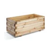 Bac à Fleurs En Bois Rectangle 62L STOCKHOLM 40 Rectangle