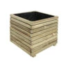 Bac à Fleurs En Bois Traité Carré 50x50x50cm KUB 50