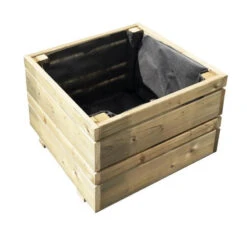 Bac à Fleurs Jardipolys OSLO Carré 40x40x28cm En Pin