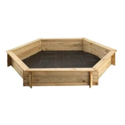 Bac à Sable 6 HEXAGONAL Avec Couvercle D180xH25cm Jardipolys