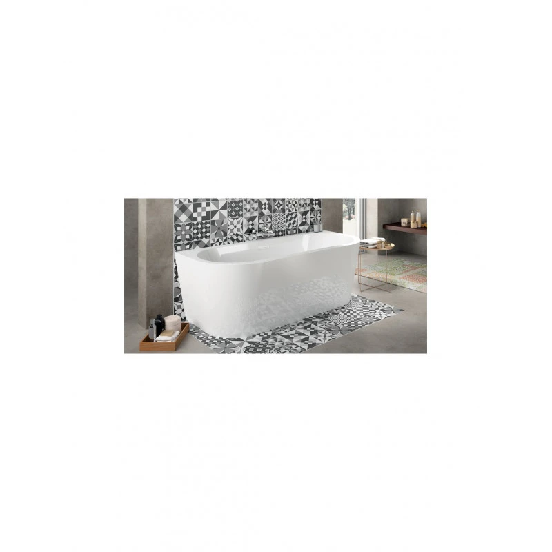 ALLIBERT Baignoire Ilôt Murale Autoportante 170 X 75 X 58 Cm Eterna 2 ALLIBERT Baignoire Ilôt Murale Autoportante 170 X 75 X 58 Cm Eterna – Image 2