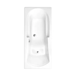 ALLIBERT Baignoire Rectangulaire 180 X 80 X 40-42 Cm 150 L Blanc Moovance
