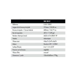 Balayeuse Autotractée Vibreur Filtre Manuel 680mm Honda 4 HP 29kW SWL -Kobleo balayeuse autotractee vibreur filtre manuel 680mm honda 4 hp 29kw swl 1 2