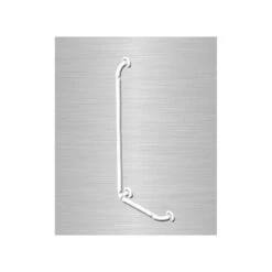 Barre D'appui Lisse Renforcée Main Courante L Option5 Blanche (Accessi