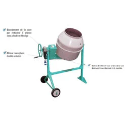 Bétonnière électrique Syntesi S160 0.3kW 160L Imer