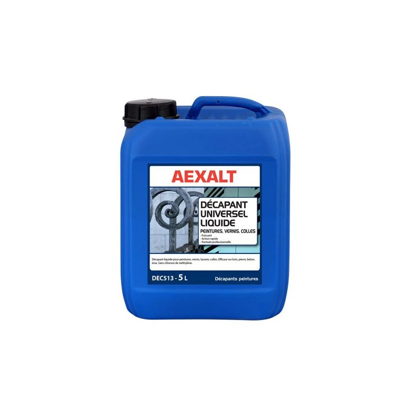 Aexalt Bidon 5 L Décapant Universel Liquide Peintures Colles Vernis Et Impres 1 Aexalt Bidon 5 L Décapant Universel Liquide Peintures Colles Vernis Et Impres