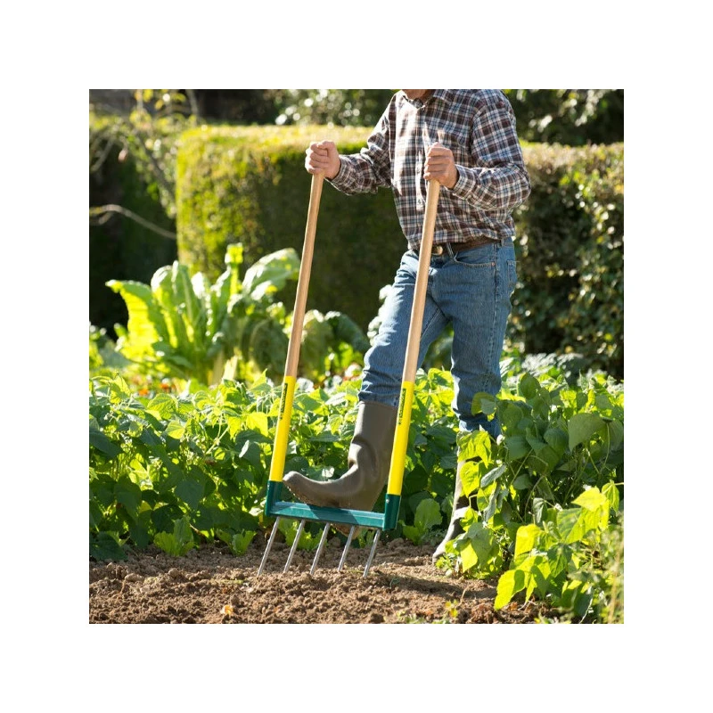 Biogrif 5 Dents Soudées Manche Bois 320320 LEBORGNE 4 Biogrif 5 Dents Soudées Manche Bois 320320 LEBORGNE – Image 4