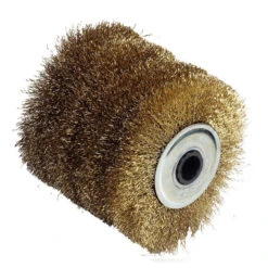 Brosse Fil Laitonnée 0,3 Mm D. 120 Mm