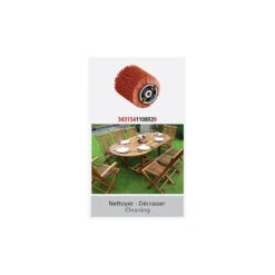 Brosse Fil Nylon Enrobé D'abrasif Diam 80 Mm Pour Rex 80 -Kobleo brosse fil nylon enrobe d abrasif diam 80 mm pour rex 80 fartools 2