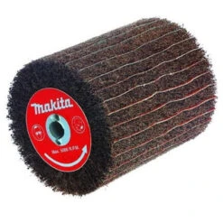 Makita Brosse Texture Abrasive Et Lamelles Papier Abrasif Grain : 80