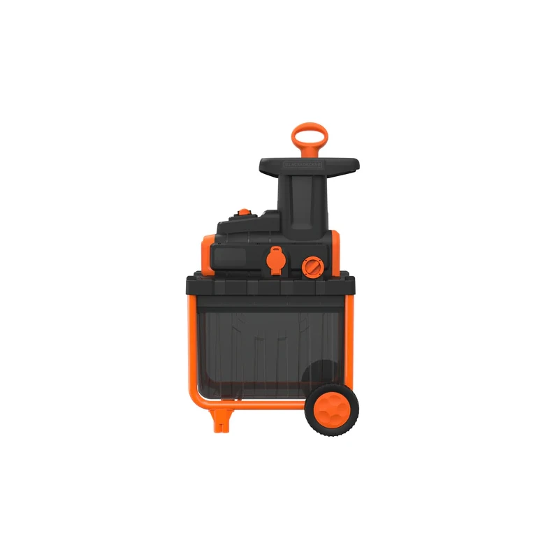 Broyeur De Végétaux BEGAS5800 2800W Coupe 45mm Bac 45L Black & Decker 2 Broyeur De Végétaux BEGAS5800 2800W Coupe 45mm Bac 45L Black & Decker – Image 2