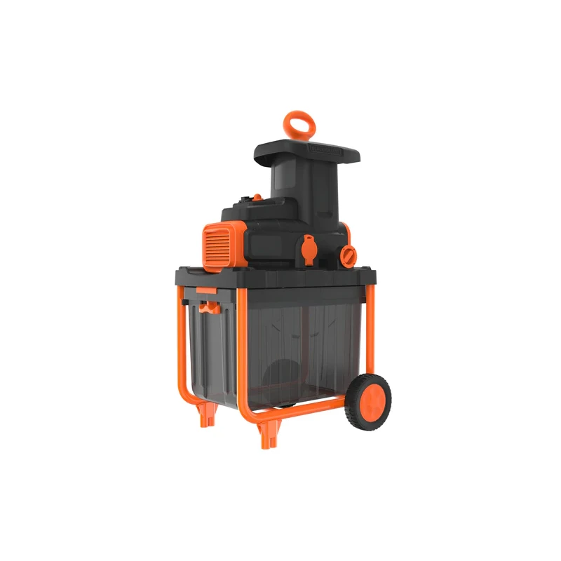 Broyeur De Végétaux BEGAS5800 2800W Coupe 45mm Bac 45L Black & Decker 1 Broyeur De Végétaux BEGAS5800 2800W Coupe 45mm Bac 45L Black & Decker