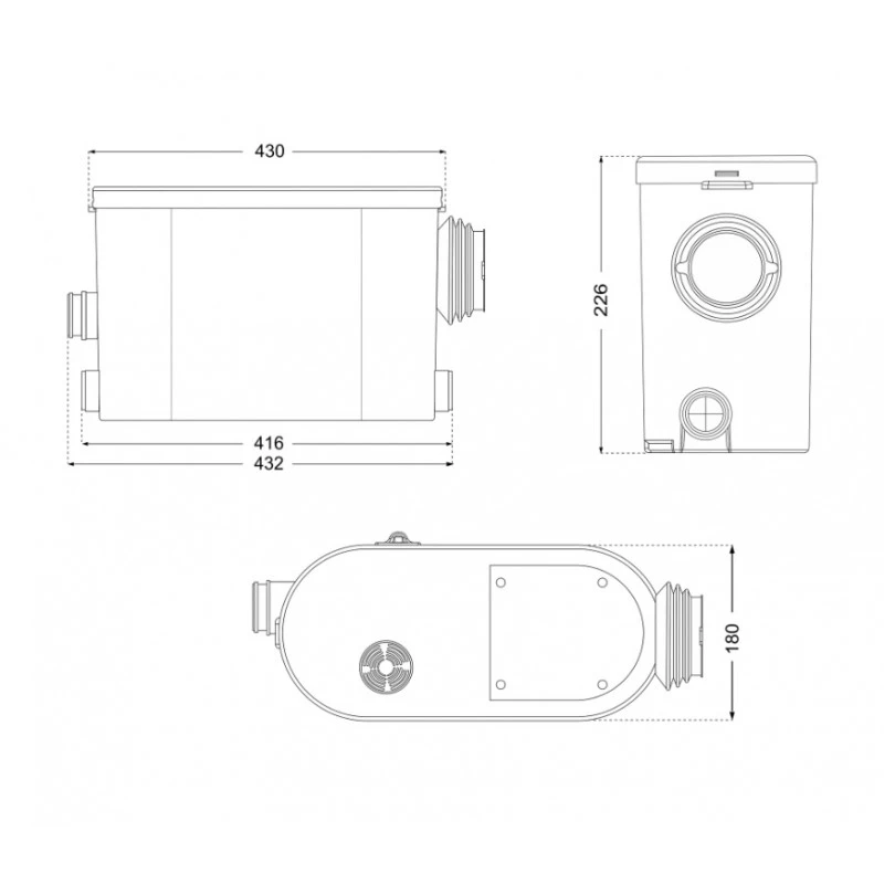 Broyeur Silencieux 400W 30/35dB Silencio S 6 Broyeur Silencieux 400W 30/35dB Silencio S – Image 6