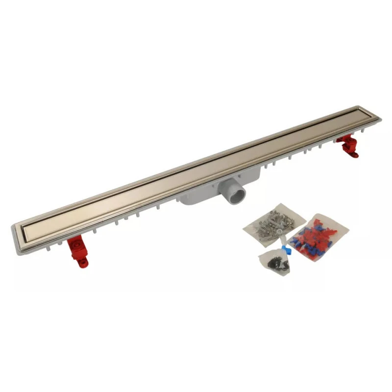 Caniveau De Douche Nicoll Docia SICANFH100R 990x95mm D40mm Sans Natte 1 Caniveau De Douche Nicoll Docia SICANFH100R 990x95mm D40mm Sans Natte