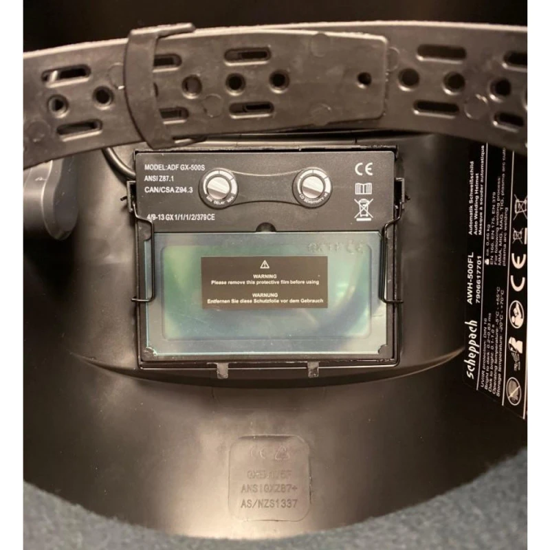 Scheppach Casque à Souder Automatique DIN 9 DIN 13 AWH-500BL 2 Scheppach Casque à Souder Automatique DIN 9 DIN 13 AWH-500BL – Image 2